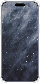 Силикон с усиленными углами чехол Голубые облака, Голубая луна для Apple iPhone 17 PRO - 6398sp-4030 изображение 