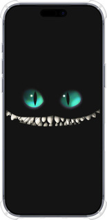 Силикон с усиленными углами чехол Чеширский кот для Apple iPhone 17 PRO - 689sp-4030 изображение 
