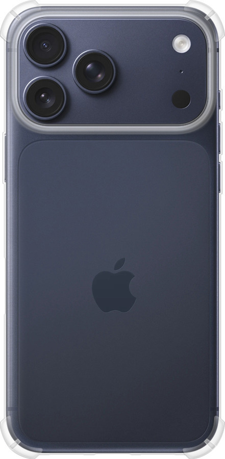 Силикон с усиленными углами чехол Прозрачный для Apple iPhone 17 PRO - 5636sp-4030 изображение 