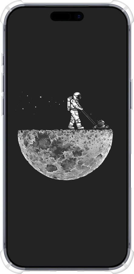 Силикон с усиленными углами чехол Moon in dark для Apple iPhone 17 PRO - 4176sp-4030 изображение 