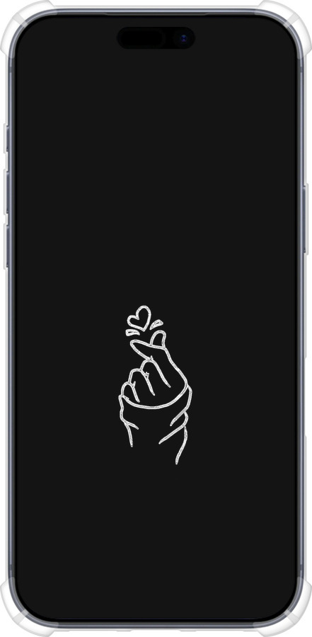 Силикон с усиленными углами чехол Love You для Apple iPhone 17 PRO - 4298sp-4030 изображение 