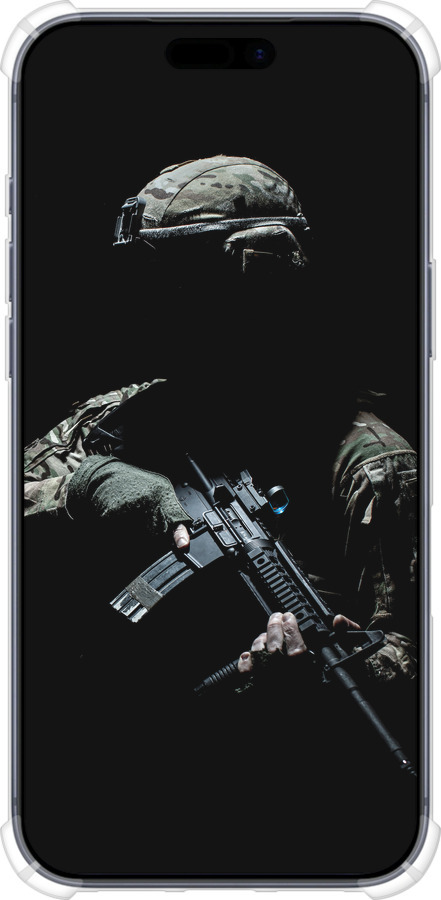 Силикон с усиленными углами чехол Защитник v3 для Apple iPhone 17 PRO - 5226sp-4030 изображение 