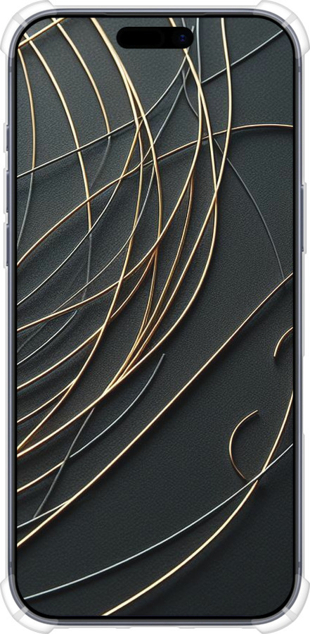 Силикон с усиленными углами чехол Связь между мирами для Apple iPhone 17 PRO - 5837sp-4030 изображение 