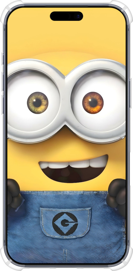 Силикон с усиленными углами чехол Миньон для Apple iPhone 17 PRO - 6389sp-4030 изображение 