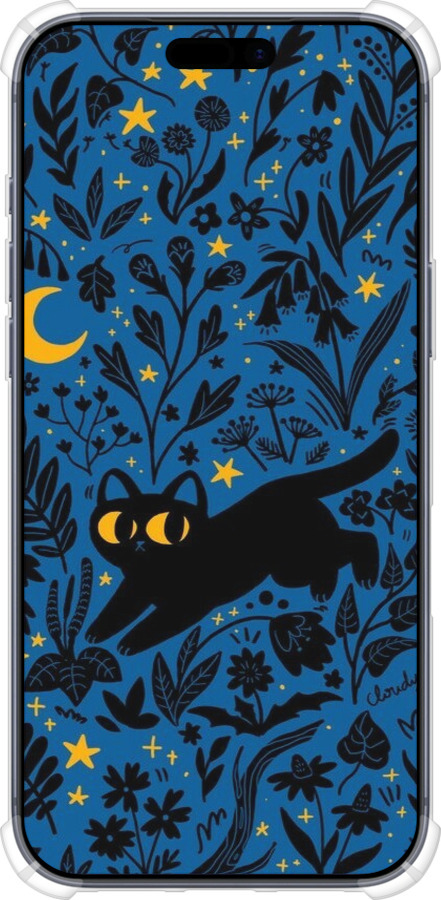 Силикон с усиленными углами чехол Летняя ночь для Apple iPhone 17 PRO - 6472sp-4030 изображение 