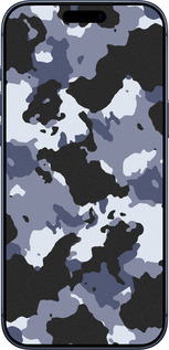 Силіконовий чехол Камуфляж v4 для Apple iPhone 17 PRO - 1182u-4030 изображение 