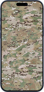 Силиконовый чехол Камуфляж v5 для Apple iPhone 17 PRO - 1201u-4030 изображение 