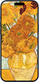 Силиконовый чехол Винсент Ван Гог. Подсолнухи для Apple iPhone 17 PRO - 162u-4030 изображение 