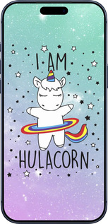 Силиконовый чехол I'm hulacorn для Apple iPhone 17 PRO - 3976u-4030 изображение 