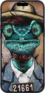 Силиконовый чехол Хамелеон в розыске для Apple iPhone 17 PRO - 4030u-4030 изображение 