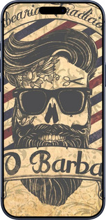 Силиконовый чехол Barber Shop для Apple iPhone 17 PRO - 4097u-4030 изображение 