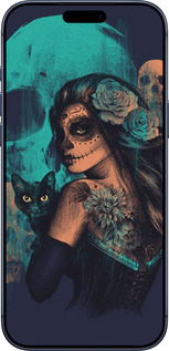 Силиконовый чехол Fantasy girl для Apple iPhone 17 PRO - 4133u-4030 изображение 