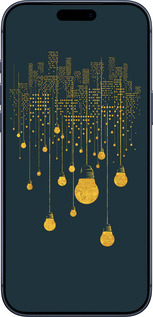 Силиконовый чехол Иллюстрация ночного города для Apple iPhone 17 PRO - 4162u-4030 изображение 