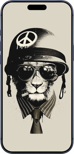 Силиконовый чехол tattoo soldier для Apple iPhone 17 PRO - 4165u-4030 изображение 