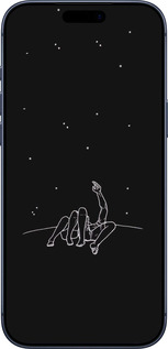 Силиконовый чехол Романтика для Apple iPhone 17 PRO - 4306u-4030 изображение 