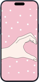 Силиконовый чехол Половинка сердца для Apple iPhone 17 PRO - 4340u-4030 изображение 