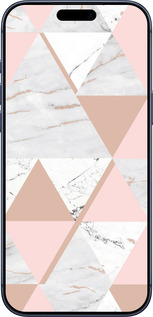 Силиконовый чехол Мраморная симметрия для Apple iPhone 17 PRO - 4344u-4030 изображение 