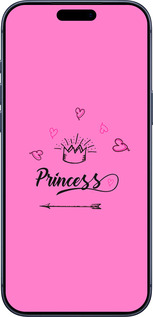 Силіконовий чехол Princess для Apple iPhone 17 PRO - 4361u-4030 изображение 