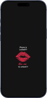 Силиконовый чехол Разблокируй-поцелуй для Apple iPhone 17 PRO - 4372u-4030 изображение 