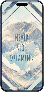 Силіконовий чехол Мріяти для Apple iPhone 17 PRO - 4379u-4030 изображение 