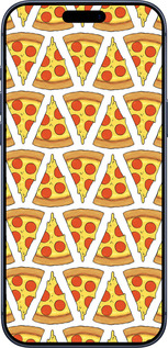 Силиконовый чехол Пицца для Apple iPhone 17 PRO - 4408u-4030 изображение 