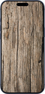 Силиконовый чехол Текстура дерева для Apple iPhone 17 PRO - 4476u-4030 изображение 