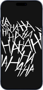 Силиконовый чехол joker hahaha для Apple iPhone 17 PRO - 4509u-4030 изображение 