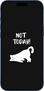 Силиконовый чехол Уставший кот для Apple iPhone 17 PRO - 4535u-4030 изображение 