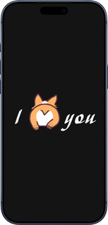 Силиконовый чехол Люблю для Apple iPhone 17 PRO - 4586u-4030 изображение 