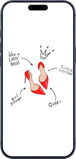 Силиконовый чехол Женщина для Apple iPhone 17 PRO - 4599u-4030 изображение 