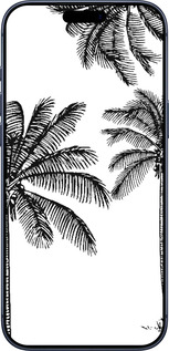 Силиконовый чехол Пальмы1 для Apple iPhone 17 PRO - 4634u-4030 изображение 