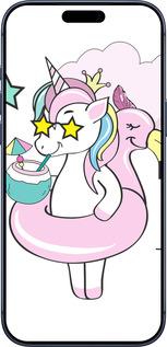 Силиконовый чехол Crown Unicorn для Apple iPhone 17 PRO - 4660u-4030 изображение 