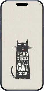 Силіконовий чехол Кіт для Apple iPhone 17 PRO - 4671u-4030 изображение 