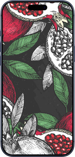 Силиконовый чехол Гранат для Apple iPhone 17 PRO - 4692u-4030 изображение 