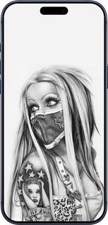 Силиконовый чехол Biohazard  8 для Apple iPhone 17 PRO - 4824u-4030 изображение 