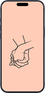 Силиконовый чехол Руки для Apple iPhone 17 PRO - 4896u-4030 изображение 