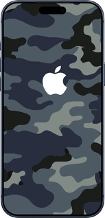 Силиконовый чехол Камуфляж 1 для Apple iPhone 17 PRO - 4897u-4030 изображение 