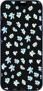 Силиконовый чехол Цветочный для Apple iPhone 17 PRO - 4900u-4030 изображение 