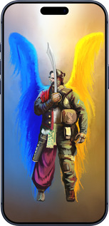 Силиконовый чехол Воин-Ангел для Apple iPhone 17 PRO - 5317u-4030 изображение 