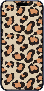 Силиконовый чехол Пятна леопарда v2 для Apple iPhone 17 PRO - 5496u-4030 изображение 