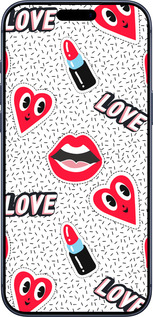 Силиконовый чехол Стикеры v3 для Apple iPhone 17 PRO - 5502u-4030 изображение 