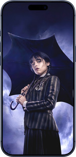 Силиконовый чехол Wednesday v2 для Apple iPhone 17 PRO - 5516u-4030 изображение 