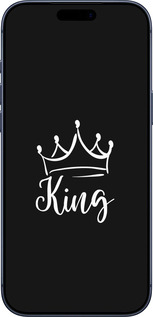 Силиконовый чехол Queen & King для него для Apple iPhone 17 PRO - 5521u-4030 изображение 