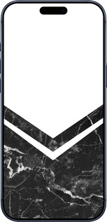 Силиконовый чехол Мраморный шеврон для Apple iPhone 17 PRO - 5570u-4030 изображение 