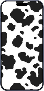 Силиконовый чехол Шкура коровы для Apple iPhone 17 PRO - 5576u-4030 изображение 