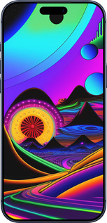 Силиконовый чехол Абстракция v3 для Apple iPhone 17 PRO - 5620u-4030 изображение 