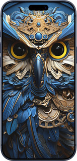 Силиконовый чехол Сова v2 для Apple iPhone 17 PRO - 5649u-4030 изображение 