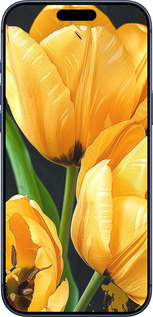 Силіконовий чехол Жовті тюльпани для Apple iPhone 17 PRO - 5991u-4030 изображение 