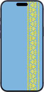 Силиконовый чехол Вышиванка 33 для Apple iPhone 17 PRO - 602u-4030 изображение 