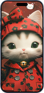 Силіконовий чехол Sweet Hello Kitty для Apple iPhone 17 PRO - 6035u-4030 изображение 